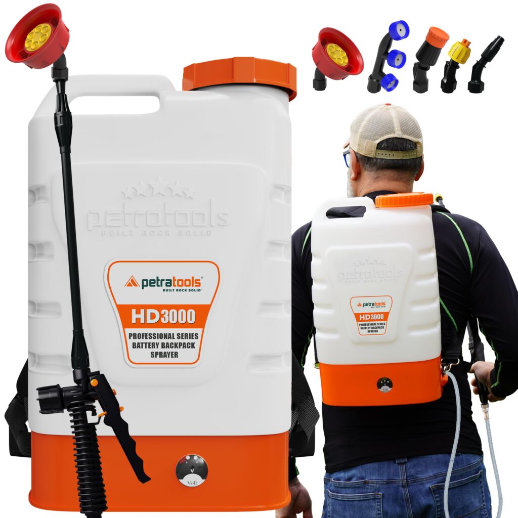 PetraTools 3 Gallon Backpack Sprayer (HD3000)